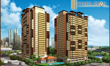 Pines Peak Tower II Studio near EDSA and MRT-Boni Avenue