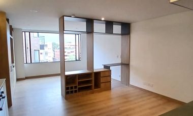 apartaestudio en arriendo en santa barbara alta-usaquén. Cod A51722