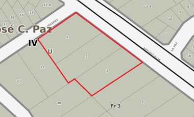 VENTA: IMPORTANTE LOTE SOBRE RUTA 8