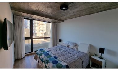 Departamento de 2 ambientes, vista al mar, cochera. Zona Constitución.