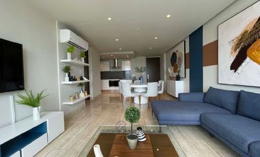 Lindo apartamento full amoblado en costa del este con balcon(AA)