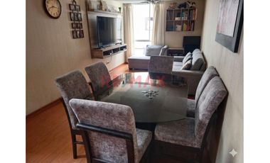 Venta De Departamento Flat  70 Mts. Mas Cochera -  Urb.Residencial Salamanca De Monterrico-Ate (Condominio Amaral)