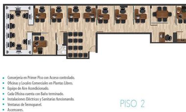 Oficina en Venta en COD36738 Oficina Vicuña Mackenna