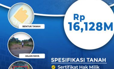 Tanah Dijual Tanjung Enim, Muara Enim Sekitar 1,8 Hektar Tepi Jalan Raya