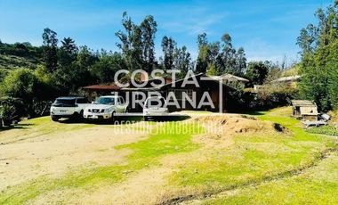 Encantadora parcela con casa en Melosilla