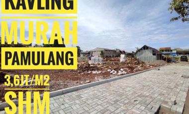 Ready Stock Tanah Kavling Pamulang Buat juragan kontrakan SHM