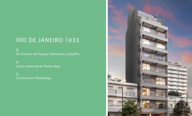 Venta Pozo - Monoambiente + balcon En Caballito Entrega 6 Meses