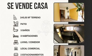 Casa en venta , con local comercial en región de Antofagasta