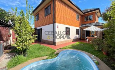 Casa en Venta en La Reserva del Carmen, Villa Alemana