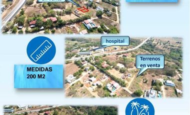 TERRENOS CON SERVICIOS EN LA BARRA DE COLOTEPEC CON CERCANÍA A PLAYA