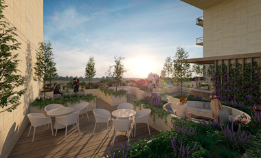 Departamento de lujo con amenidades en preventa en Sta. Gertrudis C. Mérida Nte