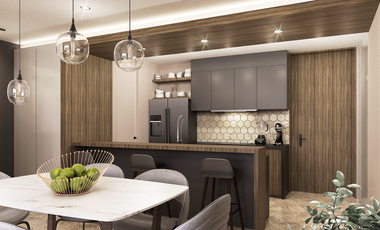 Departamento de lujo con amenidades en preventa en Sta. Gertrudis C. Mérida Nte