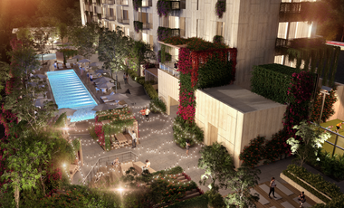 Departamento de lujo con amenidades en preventa en Sta. Gertrudis C. Mérida Nte