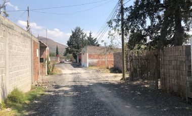 Terreno Venta Pueblo Ocopulco Chiautla Estado de México
