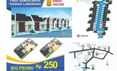 Rumah murah akses strategis di Malang