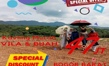 KAVLING TANAH VILA DAN BUAH MURAH AGROHILLS DI BOGOR (PROMO)