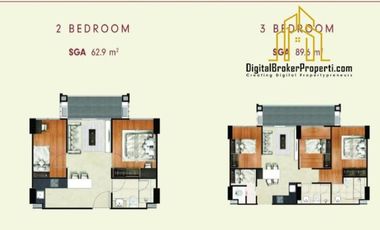 HARGA MENARIK APARTEMENT DILANDMARK RESIDENCE BANDUNG | ZAENALS8