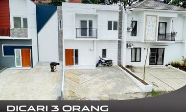 Rumah Mewah 2 Lantai lebih murah dari tetangga di pusat kota Bogor