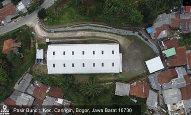 Dijual Pabrik AMDK Desa Pasir Buncir Caringin Bogor | Lt : 1,6 Ha | Rp 45 Milyar