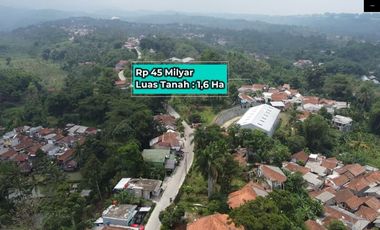 Dijual Pabrik AMDK Desa Pasir Buncir Caringin Bogor | Lt : 1,6 Ha | Rp 45 Milyar