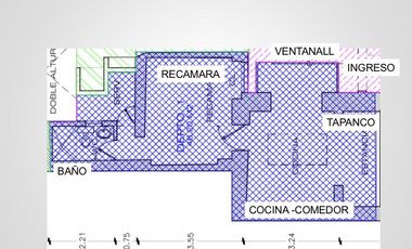 Departamento amueblado centro Guadalajara