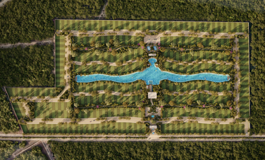 Terreno en venta en Mérida, Privada Blu Lagun, Conkal