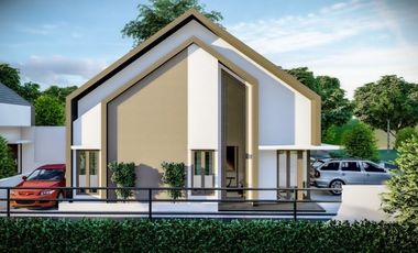 Rumah Cantik di Purwomartani Desain Eropa