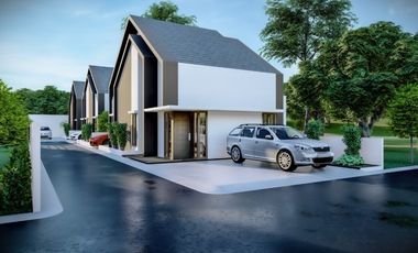 Rumah Cantik di Purwomartani Desain Eropa