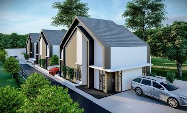 Rumah Cantik di Purwomartani Desain Eropa