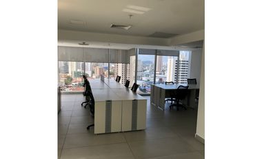 Se Alquila Oficina 523 Mts Amoblada Obarrio USD$7,845,00+Itbms