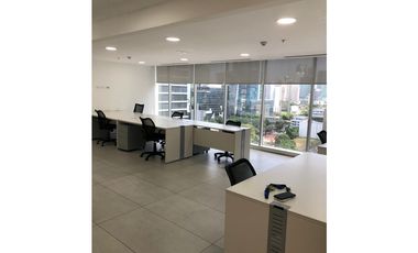 Se Alquila Oficina 523 Mts Amoblada Obarrio USD$7,845,00+Itbms