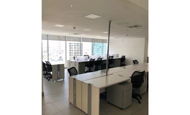 Se Alquila Oficina 523 Mts Amoblada Obarrio USD$7,845,00+Itbms