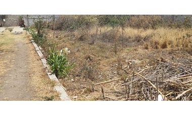 LOTE EN VENTA ESQUINA ACUITLAPILCO MUY CERCA DE LA IGLESIA