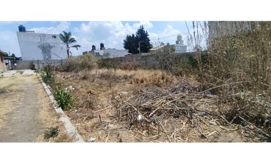 LOTE EN VENTA ESQUINA ACUITLAPILCO MUY CERCA DE LA IGLESIA