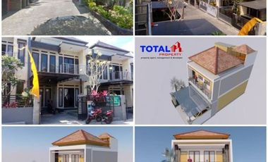 Dijual Rumah Elite Modern Minimalis 2 Lt Tipe 127/100 Hrg 1 M-an di Jalan Kebo Iwa, Denpasar Utara dekat Gatsu Barat
