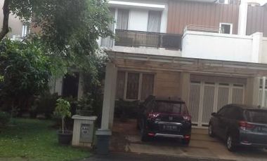 Dijual Rumah Dikawasan Elite Cajuputi De park Blok AA6 Bsd City Tangerang Banten