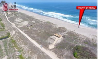 TERRENO 3,000 m2 CON 60 DE FRENTE DE  PLAYA Y VULEVAR, EN CERRO HERMOSO.