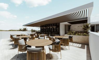 Condo frente al mar, alberca, terraza en cada departamento, cuarto de lavado,Jac