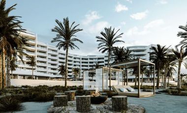 Condo frente al mar, alberca, terraza en cada departamento, cuarto de lavado,Jac