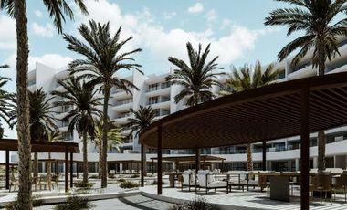 Condo frente al mar, alberca, terraza en cada departamento, cuarto de lavado,Jac