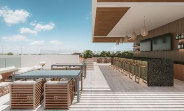 Condo frente al mar, alberca, terraza en cada departamento, cuarto de lavado,Jac