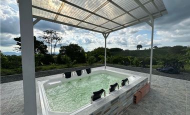 Casa campestre en venta o arriendo, en Filandia, Vereda el Paraiso