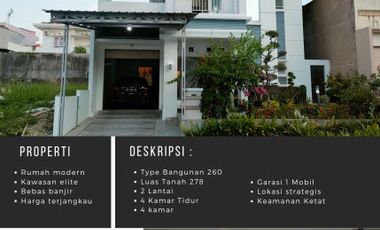 RUMAH SIAP HUNI DI CEMARA GADING KOMPLEK PEMDA