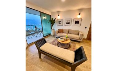 VENTA DE HERMOSO APARTAMENTO AMOBLADO LOMA EL TESORO, MEDELLIN