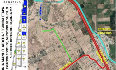 Terreno Venta Manuel Atocha $36m2  Cons2