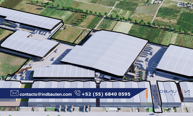 IB-EM0702 - Bodega industrial en Renta en Toluca, 10,628 m2.