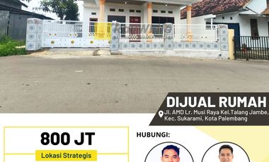 Dijual Rumah Murah di Kota Palembang