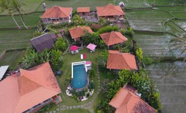 Villa Ubud Joglo Pemandangan Sawah