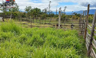Casa de campo con terreno en Chachimbiro