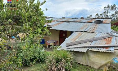 Casa de campo con terreno en Chachimbiro